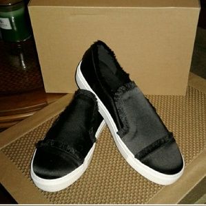 Slip on Satin Sneakers